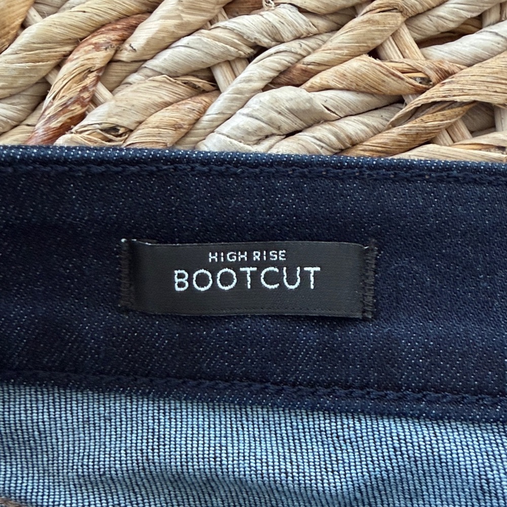 WHBM High Rise Tab Waist Bootcut Jean - Picture 14 of 16